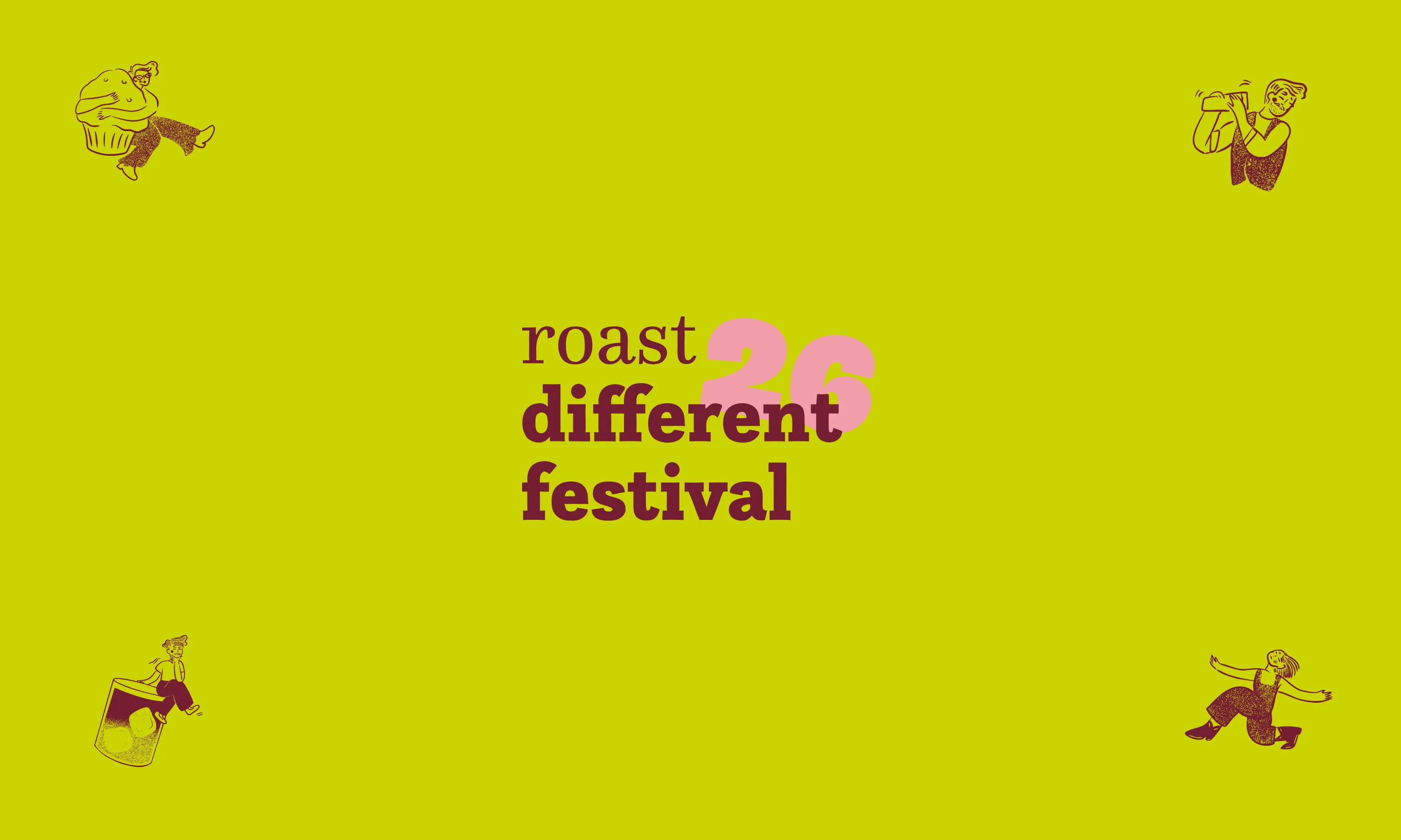 Roast Different 2026: a festival contest on a stamp card