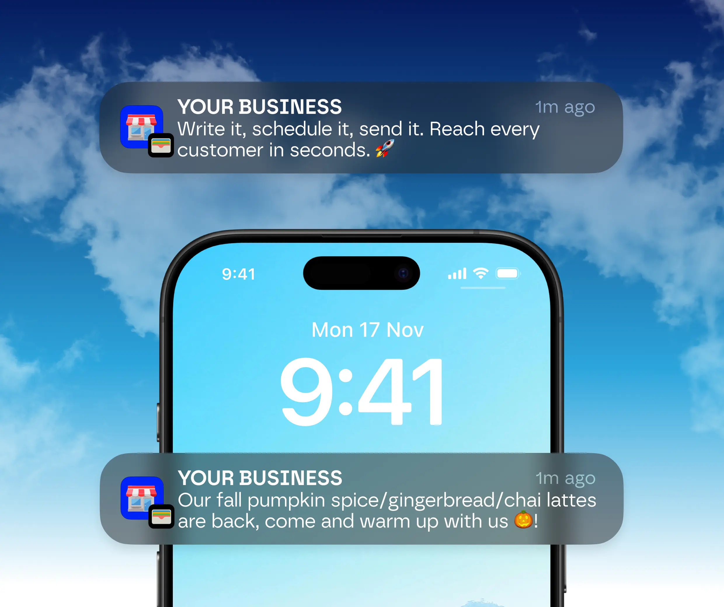 Push notifikácia na zamknutej obrazovke mobilu